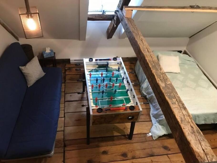 Saint-Jean Om Chalet 1 Avec Spa Face Au Fleuve מראה חיצוני תמונה